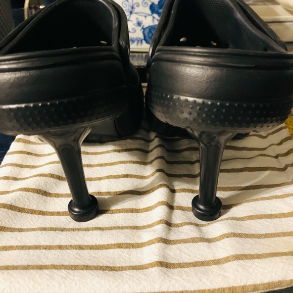 CROC LIKE HEELS-UNIQUE AND WORN ONCE - Picture 2 of 11